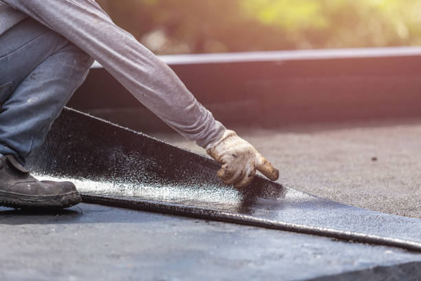 Professional Waterproofing technician working in Jacksonville, OR